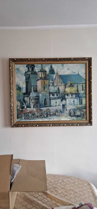 Duży Obraz Kraków katedra na Wawelu