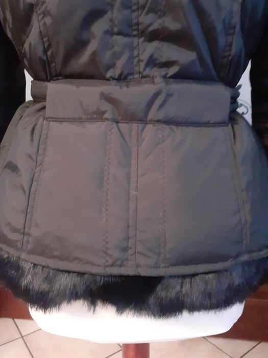 Kurtka puchowa, damska czarna, 36/38, puch. Monnari