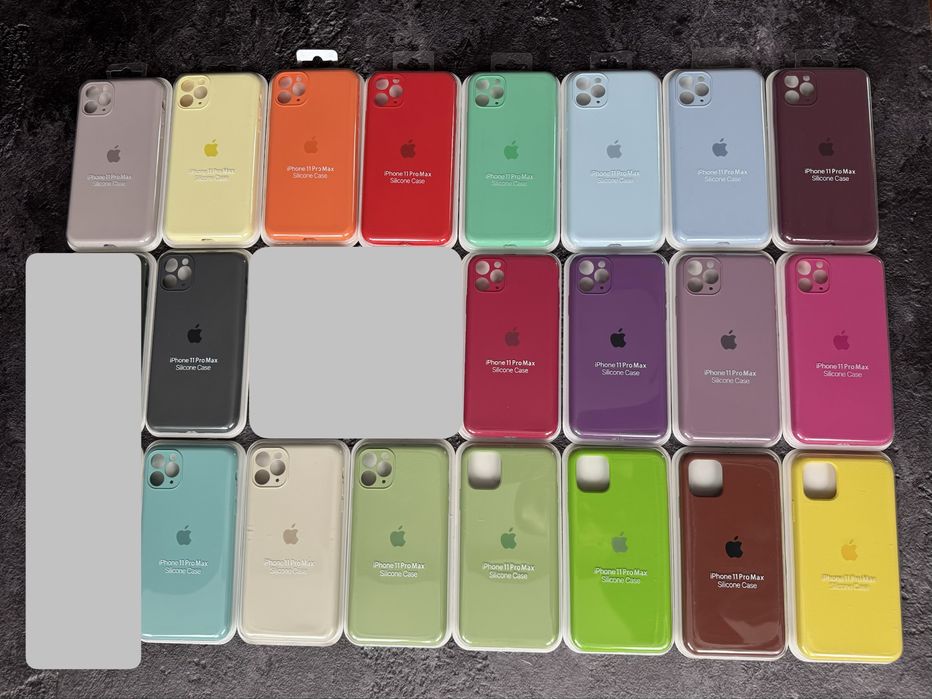 Чехол full silicone case для iphone 11pro, 11 pro max