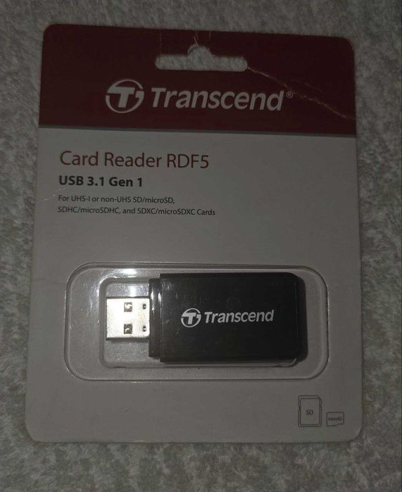Кардрідер Transcend RDF5 USB 3.1 Gen 1