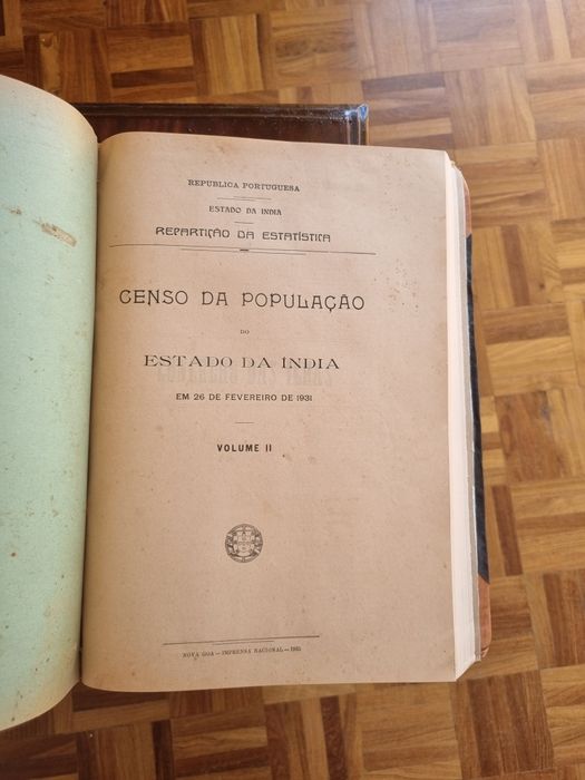 Goa, Damão e Diu: Censos da Índia Portuguesa, 1931 e 1950