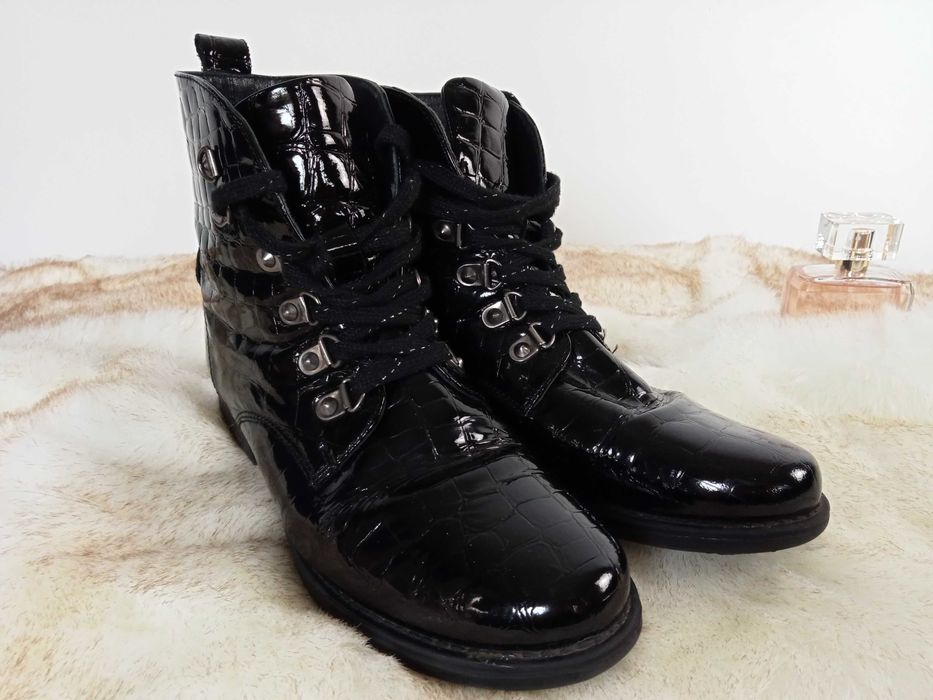 botki czarne Lasocki