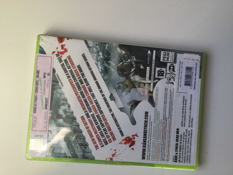 Xbox 360 - Kane & Lynch: Dead Men (sealed)64171744870402121