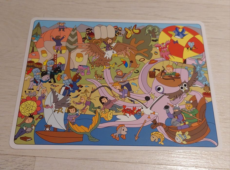 Rycerze i Rabusie gra edukacyjna / spostrzegawczość refleks koncentr.