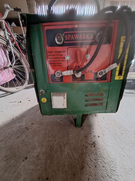 Spawarka transformatorowa z rozruchem