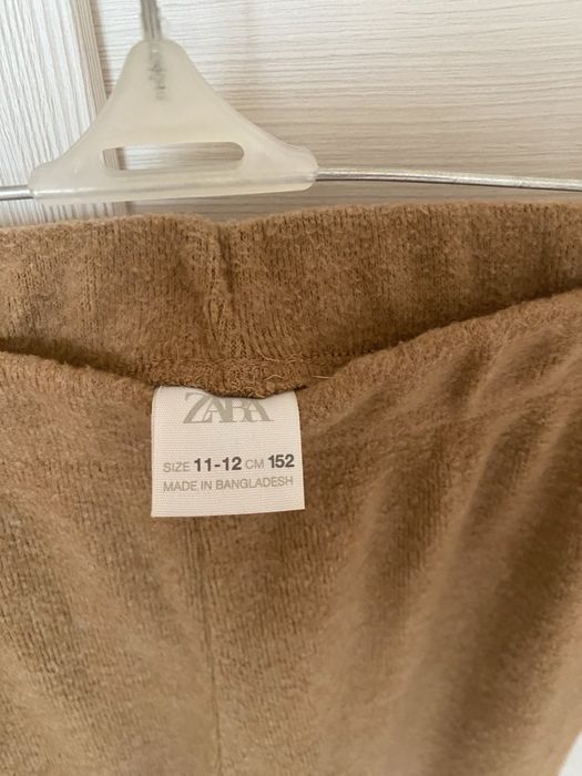 Дитячі штани Zara 152 — велюр, не товсті, школа/прогулянка