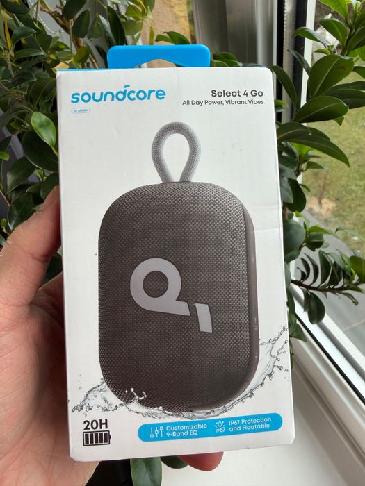 Głośnik przenośny Soundcore Select 4 Go 5W Bluetooth Mobilny IP67 Czarny