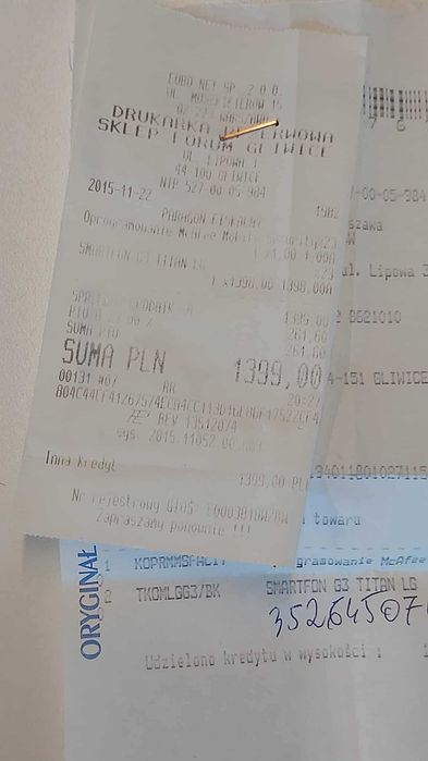 LG G3 - Smartfon - 2 GB RAM, pamięć wbudowana 16 GB