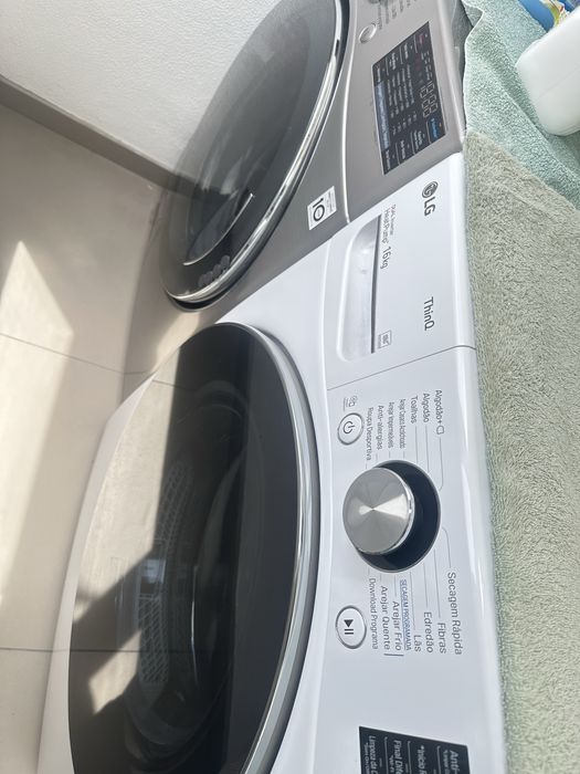 Maquina de secar e maquina de lavar