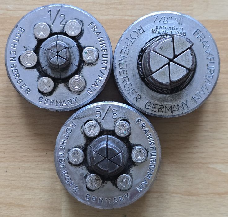 ROTHENBERGER ROCAM Kielichownica Kalibrator 7/8 3/4 5/8 1/2 3/8 i 5/16