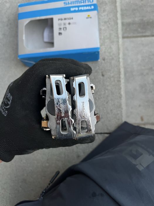 Pedały SPD Shimano PD-M324 + bloki