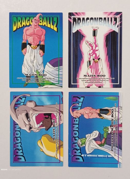 Cartas dbz Dragon Ball Z série Memorial Photo reedição 1996   Cada 1€