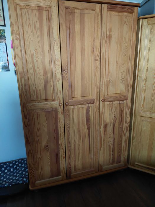 meble sosnowe zestaw