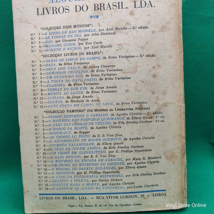 Livro - Gato Preto em campo de Neve- Erico Verissimo - Ref-PAR4