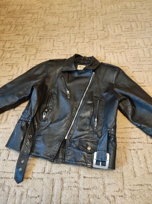 Косуха куртка шкіряна кожаная куртка usa мото куртка