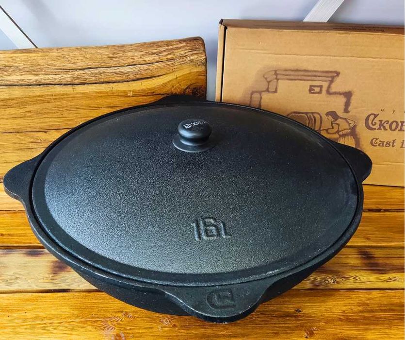 Узбецький чавунний казан Davr Metall 8 - 100 л. чугунный Наманган