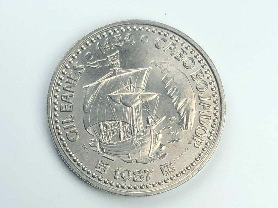 Portugal 1987 - 100 Escudos Cuproniquel - I Série dos Descobrimentos – À Descoberta de África - Gil Eanes