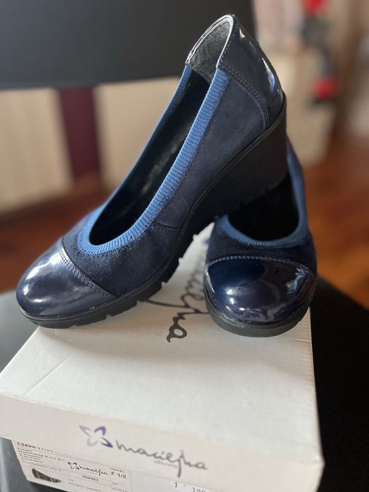 Buty na koturnie Maciejka