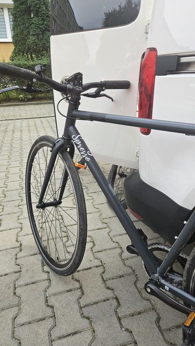 Rowe miejski nowy: single speed decathlon ELOPS speed