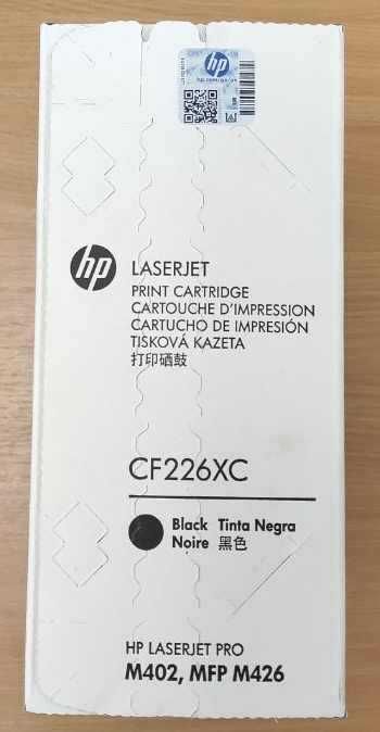 Продам оригинальный картридж CF226X для МФУ (БФП) HP M426, HP M402