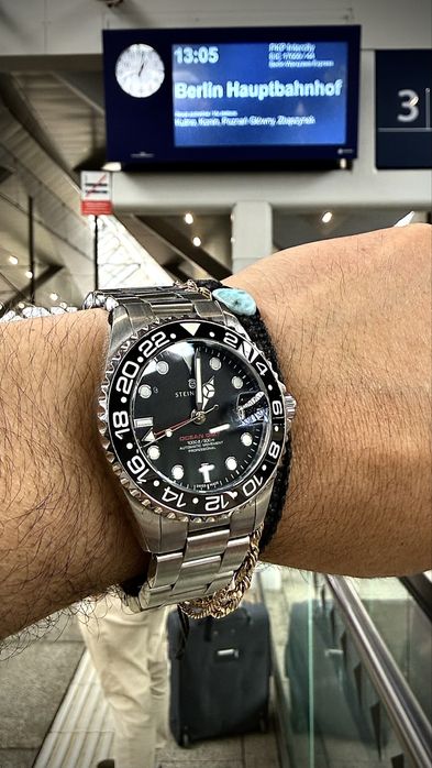 Steinhart Ocean GMT 39 Black Ceramic/Pepsi