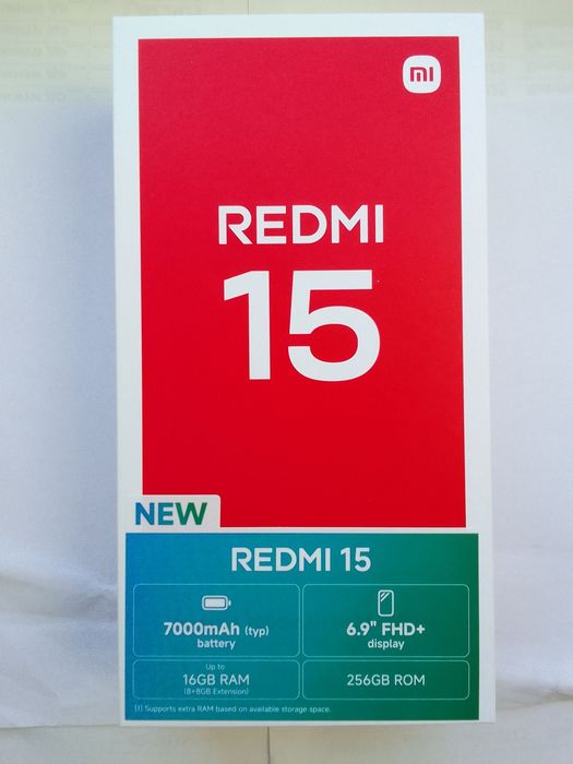 Продам смартфон Redmi 15