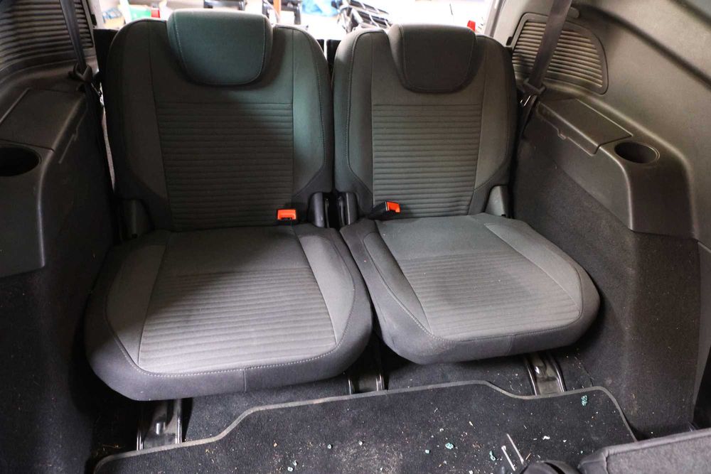 Fotele tył Ford C-Max mk2 lift 3 rząd komplet boczki podłoga
