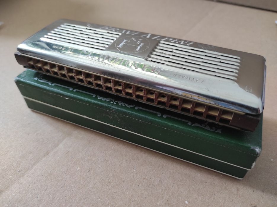 Губна гармошка гармоніка Hohner M1314337 CG Bravi Alpini 2 x 40