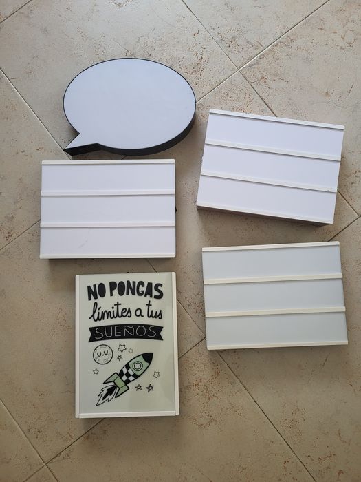 Caixa Luminosas Letras