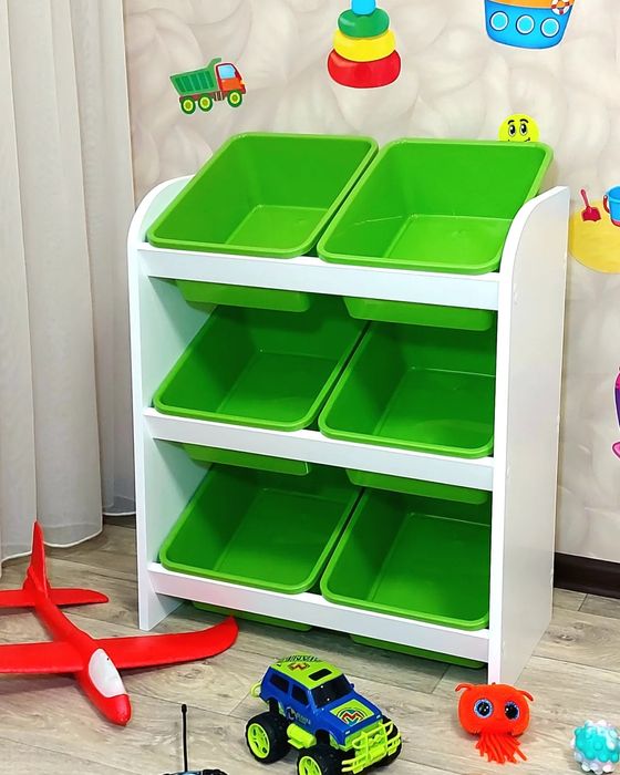 ‼️Для ІГРАШОК‼️ Стелаж полка Комод  для іграшок Органайзер для іграшок