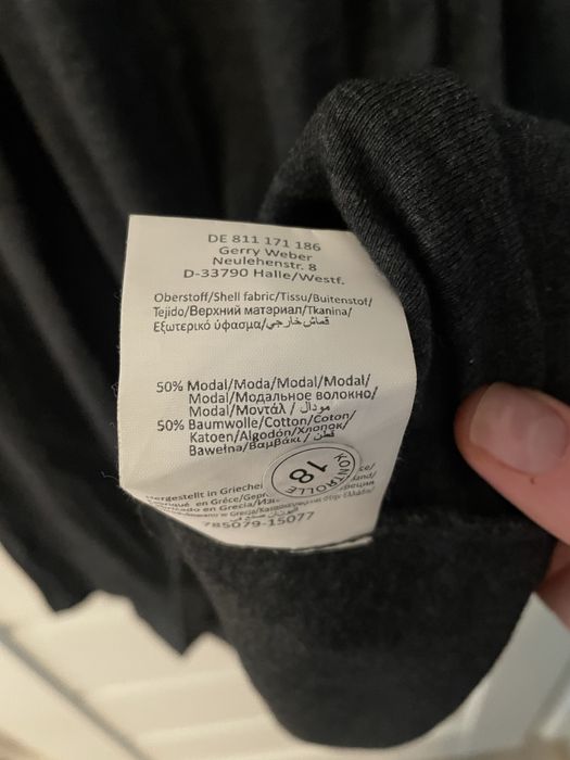 Mieciutka dzianinowa sukienka jesienna Gerry Weber