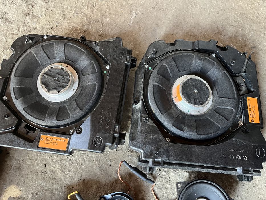 Naglosnienie Harman/kardon bmw f11 f10 glosniki wzmacniacz wiazka kpl