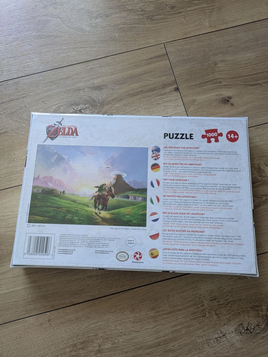 Puzzle Zelda Ocarina of Time / Nintendo / Gratka dla