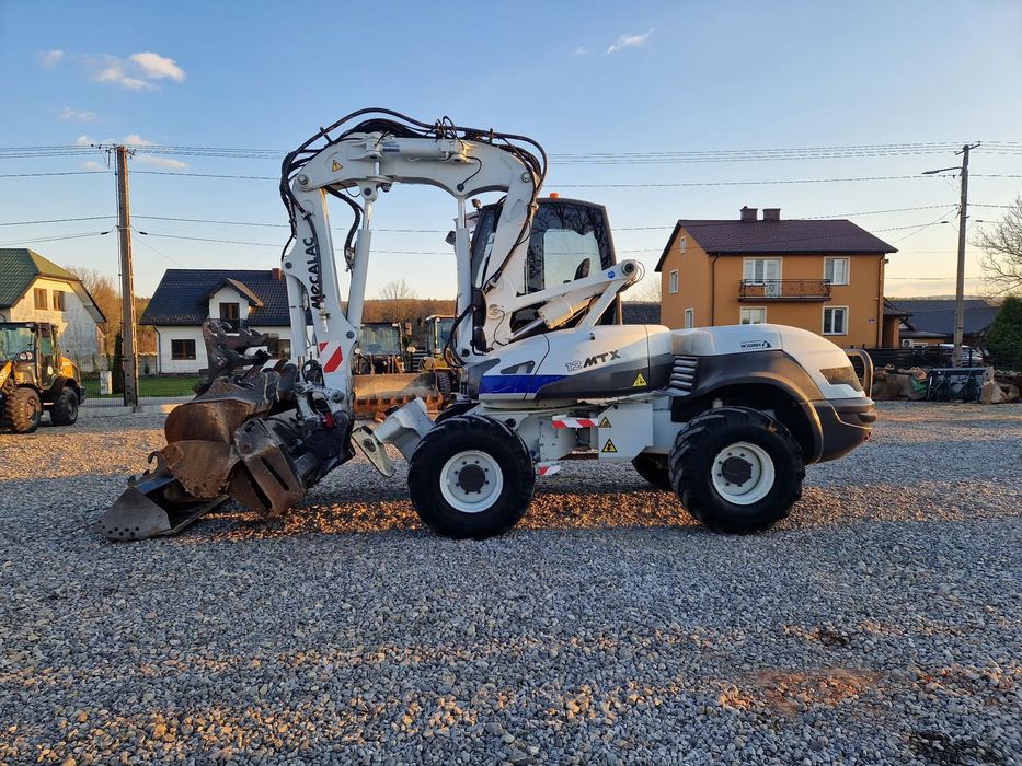 Mecalac 12MTX  Widły/ 5x łyzka