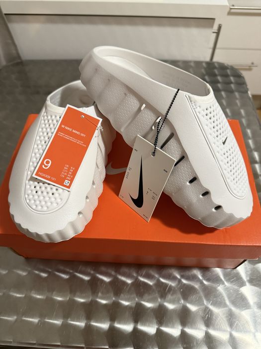 Nike Mind 001 brancas – Tamanho 40,5 – Novas