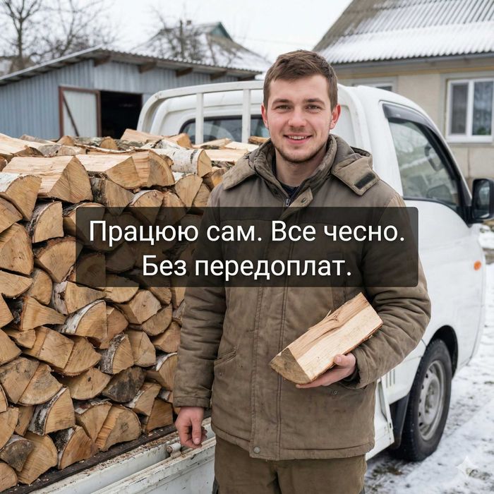 Дрова по породам — дуб/граб/ясень + берёза/сосна/ольха, документы