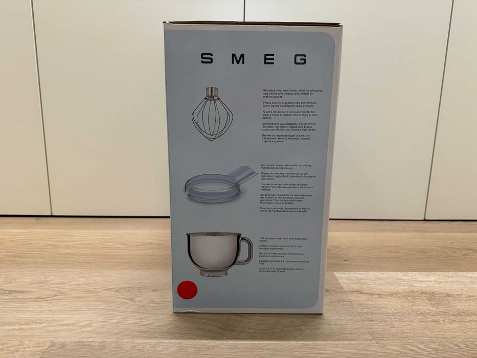 Robot de cozinha SMEG - Total Vermelho - NOVO