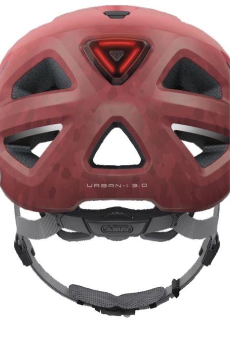 Kask rowerowy Abus Urban-I 3.0 bordowy rozm S