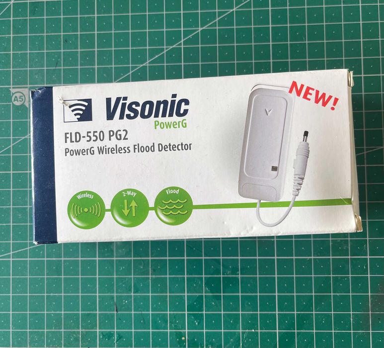 3x Sensores Humidade Visonic FLD-550PG2