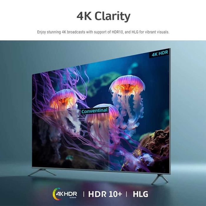 Смарт приставка Mecool KT2 DVB-T2 Amlogic S905Y4-B 2/32 ГБ Netflix