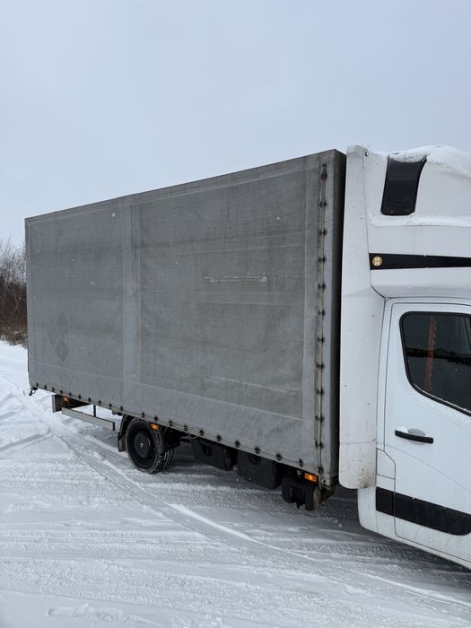 Zabudowa 12ep plandeka 4,85 x 2,45 master iveco sprinter 10 palet 12