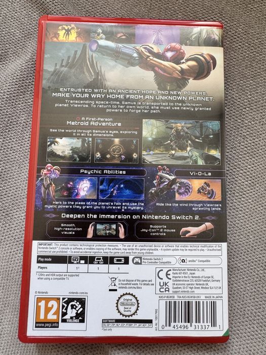 Metroid Prime 4 Beyond Nintendo Switch 2