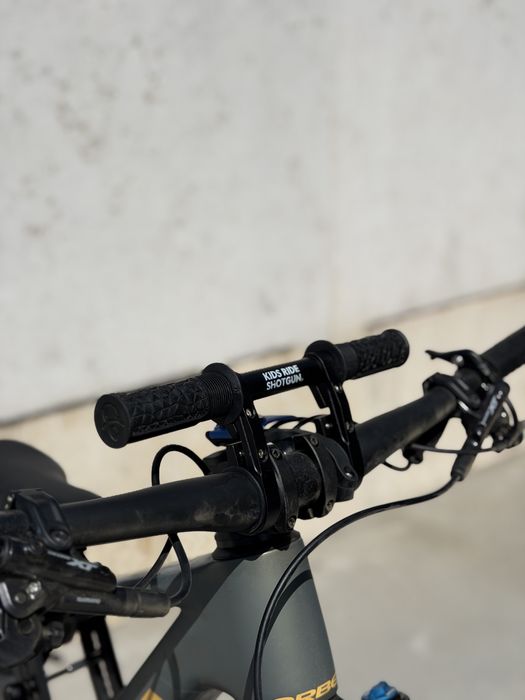 Kit para crianças de bicicleta Kids ride Shotgun (cadeirinha)