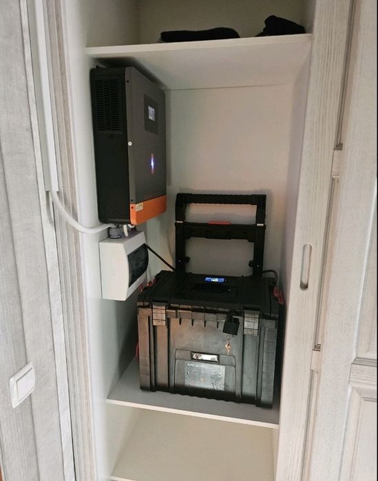 Інвертор+аккумуляторы+солнечные панели(Расрочка)(Монтаж)