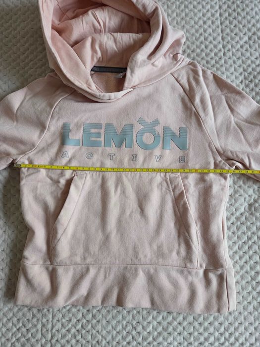 Bluza z kapturem Lemon 116 cm dziewczęca.