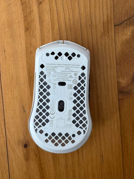 Миша SteelSeries Aerox 3 Wireless Snow