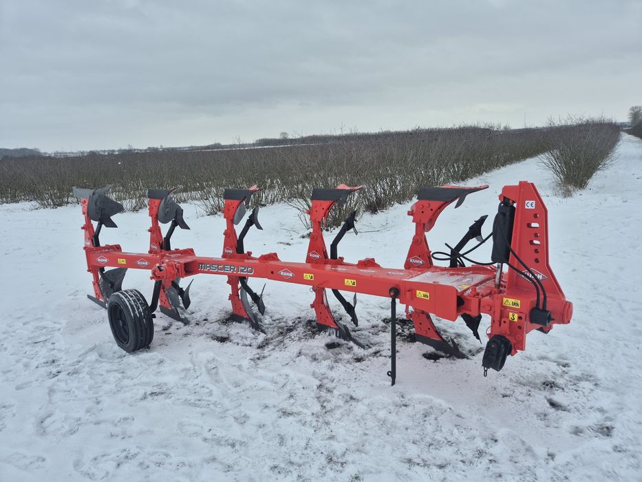 Pług 5 skibowy Obrotowy Kuhn Master 120!! 4+1 Bardzo Ładny!! Overum