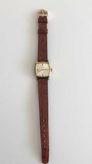 Omega Geneve, piękny zegarek damski, pozłacany, mechaniczny SUPER STAN