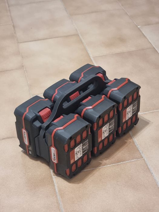 Organizer na 6 baterii 20v PARKSIDE