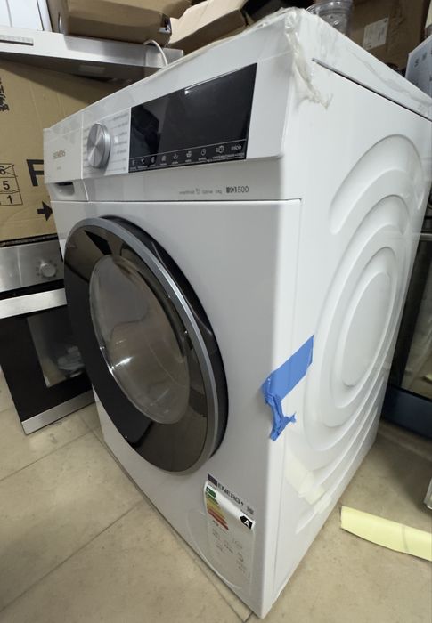 Máquina de Lavar Roupa Siemens iQ500 WG44G2Z1EP Carga Frontal de 9 kg